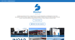 Desktop Screenshot of bleekergroep.nl