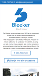 Mobile Screenshot of bleekergroep.nl